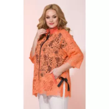 Жакет Лилиана-941 В цвете: Оранжевый; Размеры: 50,52