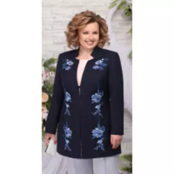 Жакет Ninele-2247/2 В цвете: Синий; Размеры: 56,58,60,62,64