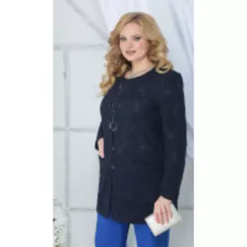 Жакет Ninele-2285/3 В цвете: Синий; Размеры: 56,58,60,52,54