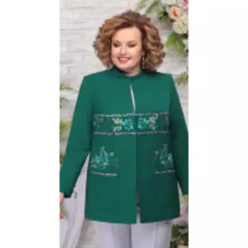 Жакет Ninele-5770/2 В цвете: Зеленый; Размеры: 56,58,60,62,64,66,52,54