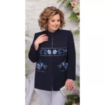 Жакет Ninele-5770/4 В цвете: Синий; Размеры: 56,58,60,62,64,66,52,54