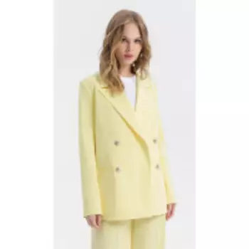 Жакет PiRS-1006/2 В цвете: Желтый; Размеры: 56,58,50,52,46,48,54,44,42,40