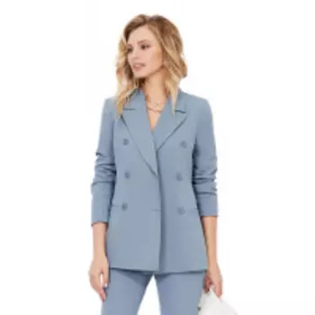 Жакет PiRS-1006 В цвете: Голубой; Размеры: 56,58,50,52,46,48,54,44,42,40