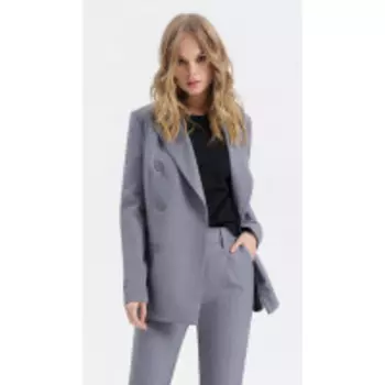 Жакет PiRS-1333/8 В цвете: Серый; Размеры: 56,58,50,52,46,48,54,44,42,40