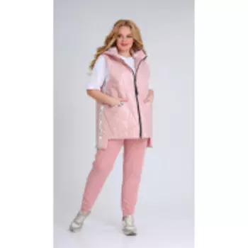 Жилет Диамант-1542/1 В цвете: Розовый; Размеры: 56,58,60,52,54