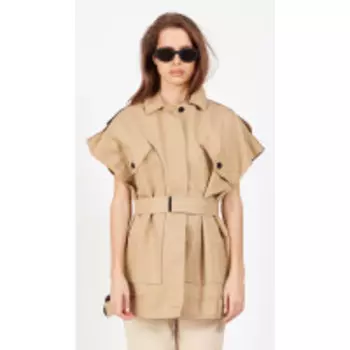 Жилет Favorini-31523 В цвете: Бежевый; Размеры: 46,48,44,42