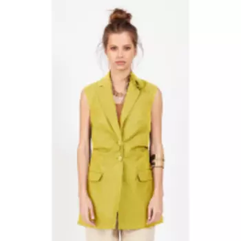 Жилет Favorini-31548 В цвете: Зеленый; Размеры: 46,48