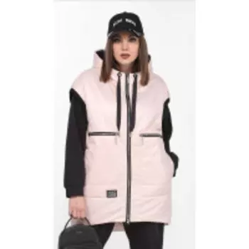 Жилет Lady Secret-048/3 В цвете: Бежевый; Размеры: 56,52,54