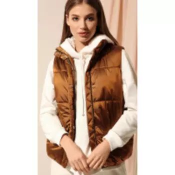 Жилет Nova Line-10179 В цвете: Коричневый; Размеры: 50,52,48