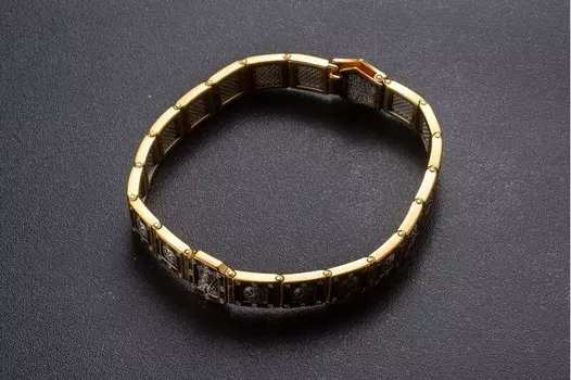 Александр Невский. Браслет с Горячей эмалью.