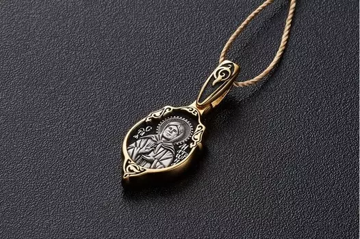 Блаженная Матрона Московская. Образок.