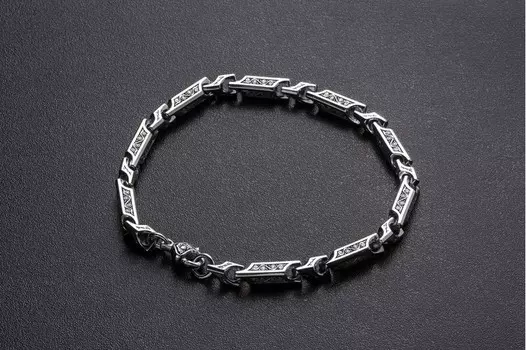 Браслет литой (диаметр 5 мм.)