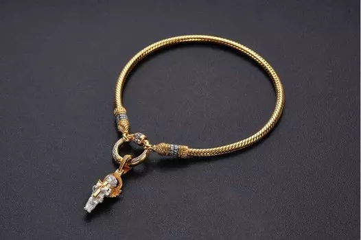 Браслет с переходником. Подвеска "Ангел-Хранитель"