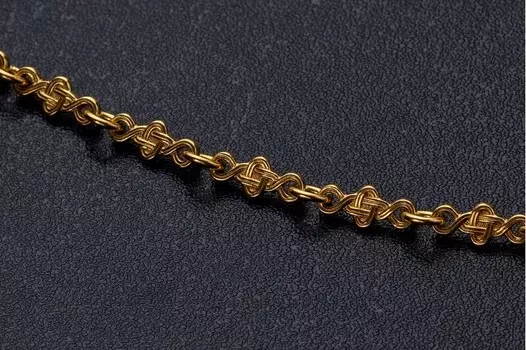 Цепь "Плетеный крест"