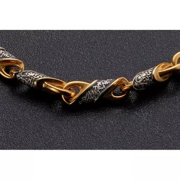 Цепь литая «Молитва к Ангелу - Хранителю»