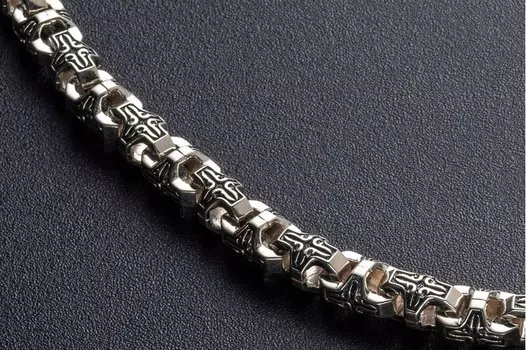 Цепь плетение «Краб»