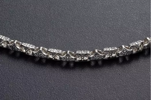 Цепь плетение «Краб»