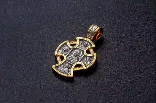 Господь Вседержитель. Ангел Хранитель.Крест нательный.