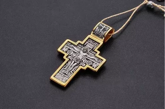 Господь Вседержитель. Икона Божией Матери Знамение. Православный крест