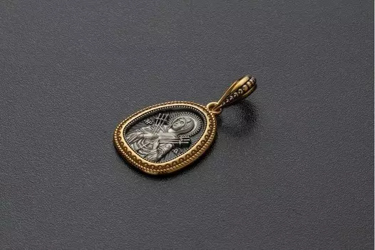 Икона Божией Матери Умягчение злых сердец (Семистрельная).