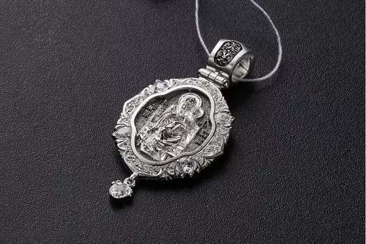 Икона Божией Матери Всецарица. Ангел-Хранитель. Образок.