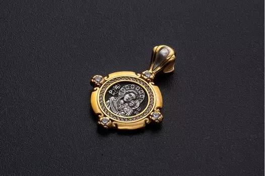 Казанская Икона Божией Матери. Образок.