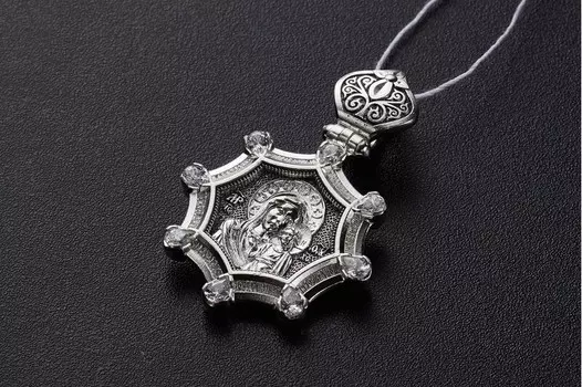 Казанская Икона Божией Матери. Святитель Николай. Образок