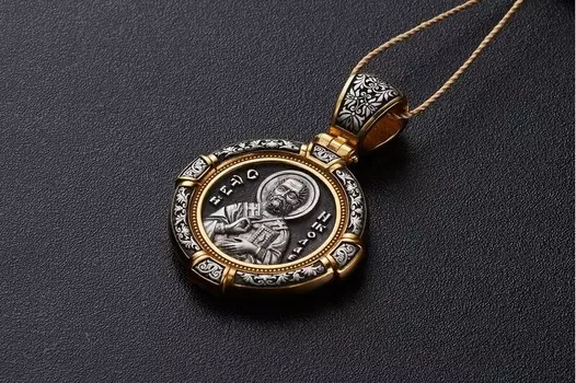 Казанская икона Божией Матери. Святитель Николай. Образок.