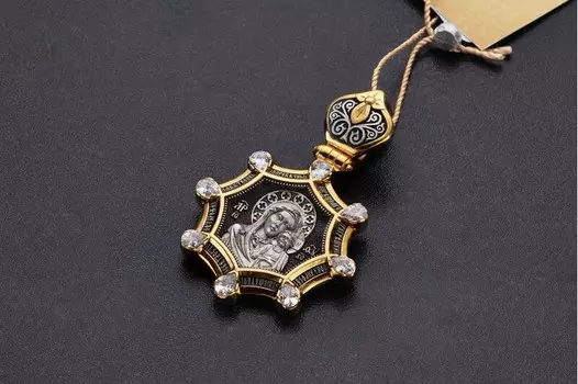 Казанская Икона Божией Матери. Святитель Николай. Образок