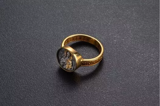 Кольцо "Божия Матерь Неувядаемый Цвет"