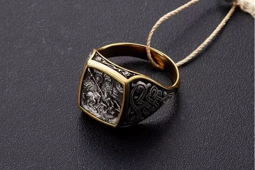 Кольцо. Великомученик Георгий Победоносец.