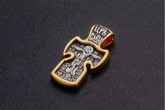 Крест нательный «Царь славы»