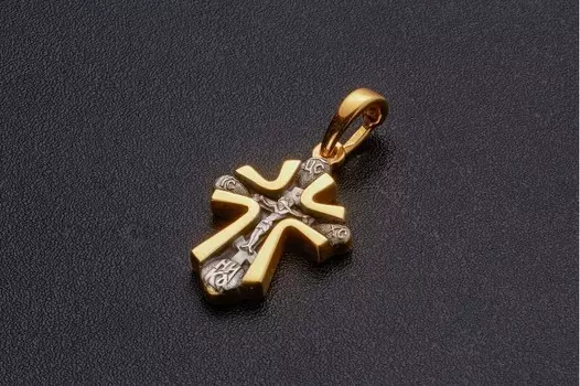 Крест нательный «Солнце правды»