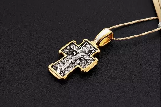 Крест «Распятие Христово. Святитель Николай»