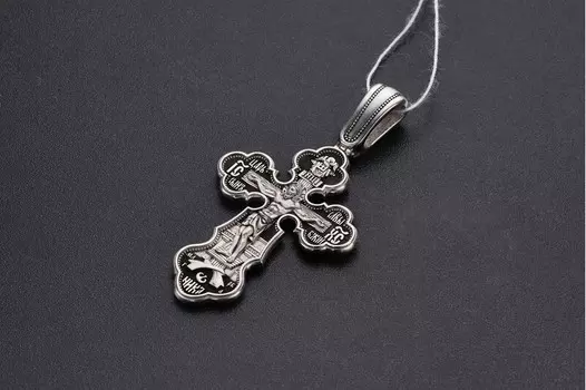 Крест Распятие Христово. Вмч. Георгий Победоноcец