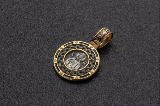 Образок "Господь Вседержитель" черный