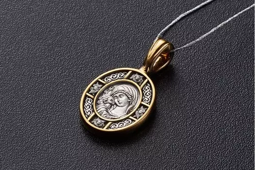 Образок «Игоревская икона Божией Матери. Святой благоверный князь Игорь Черниговский»