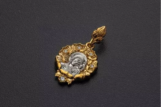 Образок "Казанская икона Богородицы"