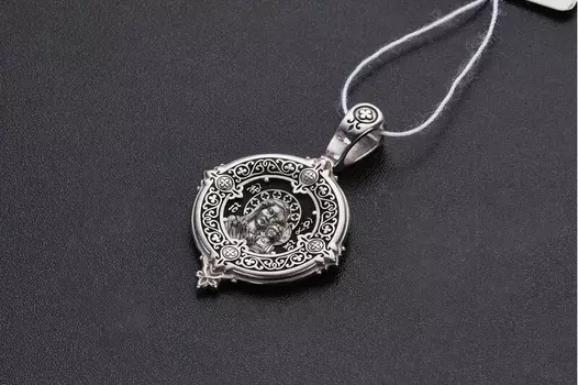 Образок Казанская икона Божией Матери