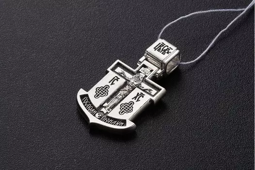 Образок Распятие Христово. Святитель Николай