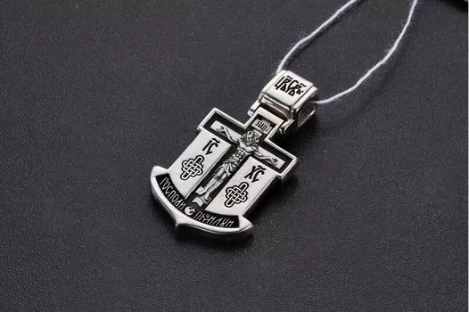 Образок Распятие Христово. Святитель Николай