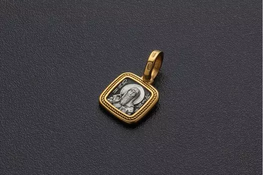 Образок со Святым Алексеем и Ангелом - Хранителем.