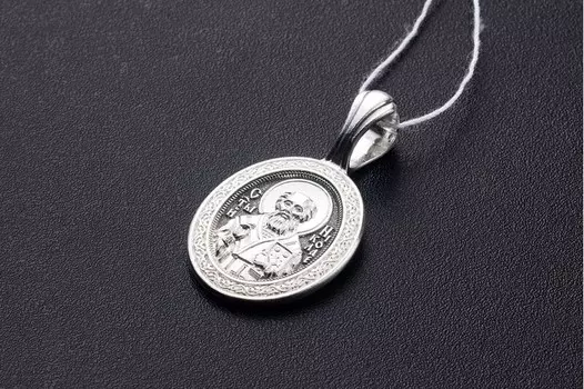 Образок «Святитель Николай. Казанская икона Божией Матери»