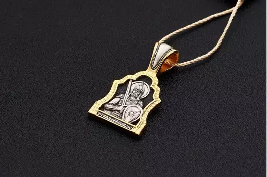 Образок «Святой благоверный великий князь Александр Невский»