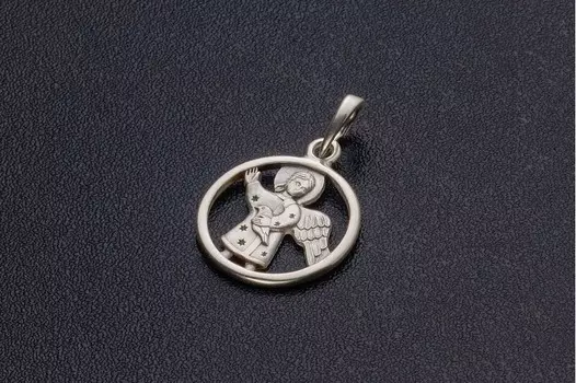 Подвеска "Ангел с птичкой"