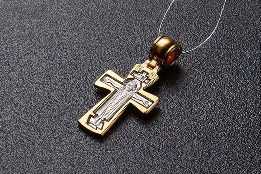 Распятие. Божия Матерь «Оранта»