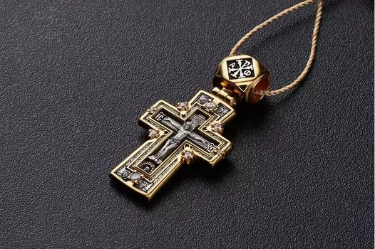 Распятие Христово. Хризма. Православный крест.