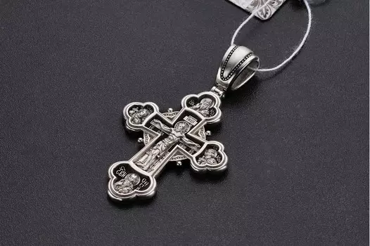 Распятие Христово с предстоящими. Архангел Михаил