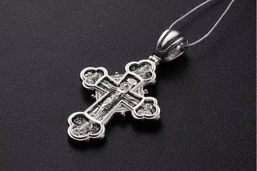 Распятие Христово с предстоящими. Архангел Михаил