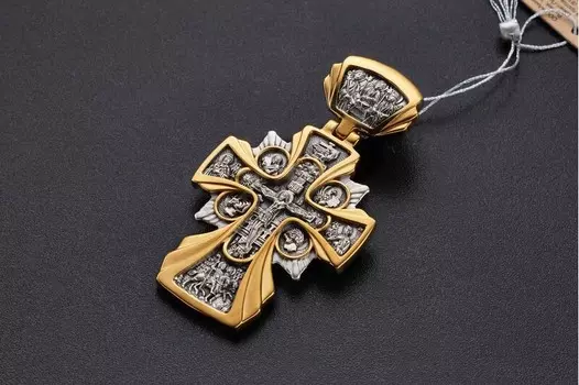 Распятие. Икона Божией Матери «Державная»